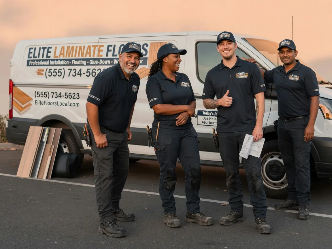 Laminate flooring installation company in Oswego, IL